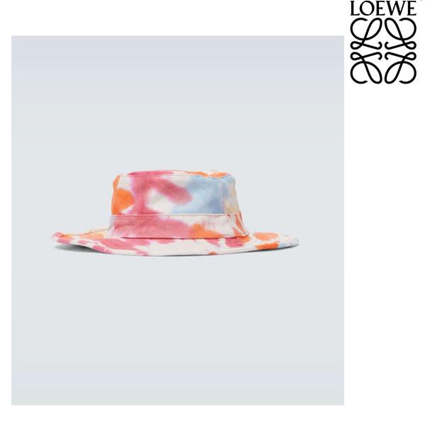 ★LOEWE ロエベ キャップ コピー Tie-dye canvas explorerハット2020101422